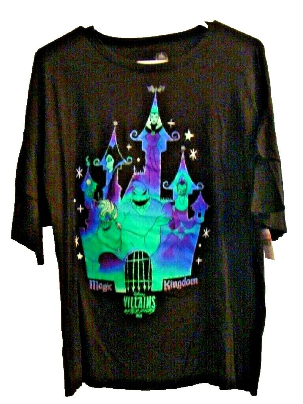 Disney Shirt Villains After Hours Womens Small Magic Kingdom Flutter Sleeve 2020